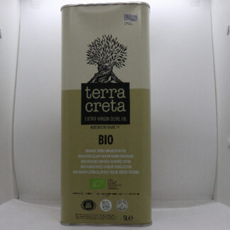 1 X 5L Terra Creta Estate ØKOLOGISK Ekstra Jomfru Olivenolie - Koldpresset - Første presning - Se mere....